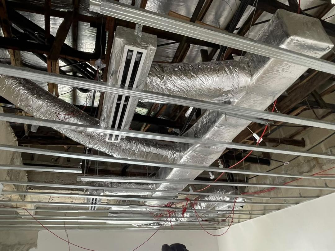 Exstone HVAC Ducting and false ceiling installation