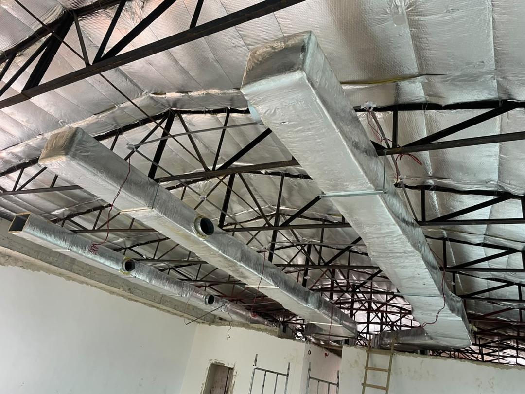 Galvanized Central Ductwork & Plenum Installation